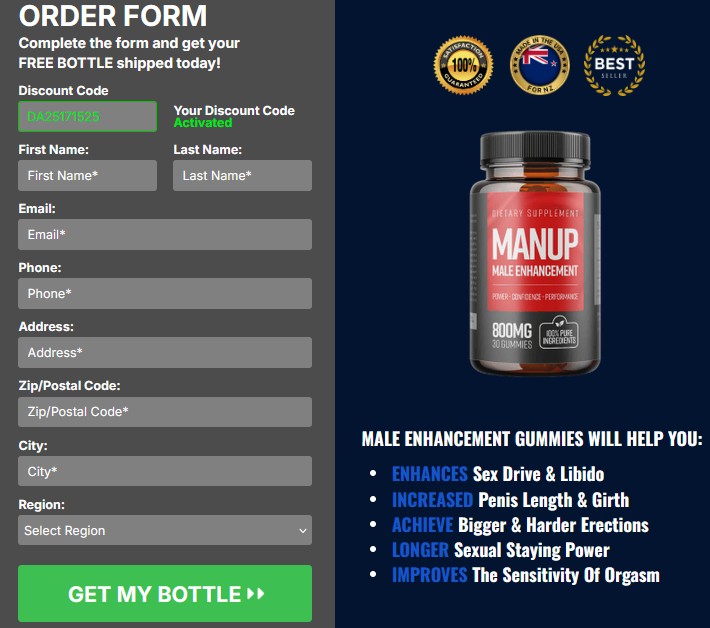 Manup Male Enhancement Gummies